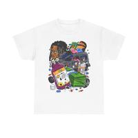 Lucki Rapper Y2k 90s Hip-Hop Vibes Heavy Cotton Graphic T-Shirt Tshirt Shirt HipHop Rap Tee Casual Menswear Retro Top Vintage...