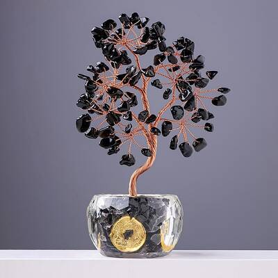 Natural Obsidian Sculpture Display Decorations