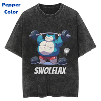 Swolelax Vintage Tee, Snorlax T-Shirt, Pokemon Tee, Anime Shirt, Animation Graphic Tees, Gym Shirt, Unisex T-Shirt, Gift For ...