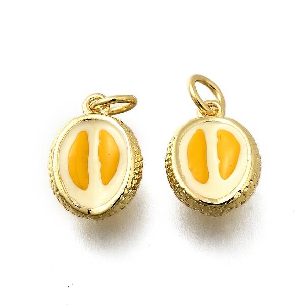 Brass Enamel Pendants