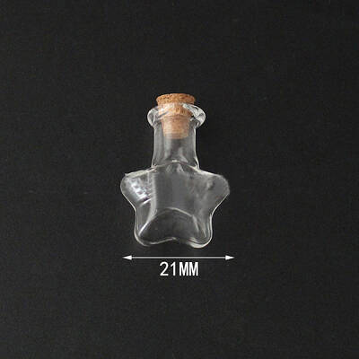 Mini High Borosilicate Glass Bottle Bead Containers
