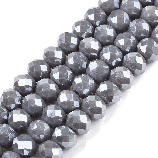 Electroplate Glass Beads Strands