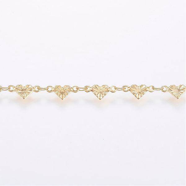 Handmade Ion Plating(IP) 304 Stainless Steel Bar Link Chains