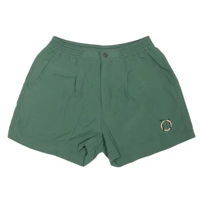 LAURA CHAVIT Womens Sports Shorts Green L W28