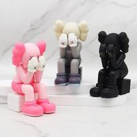 Kaws 4.7-inch/12CM Decorative Sculpture, Home Decor Statue, Art Figurine Home Ornament Decoration, Tall Collectible,Valentine...
