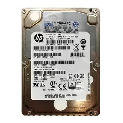 EG0900FCSPN HP 900GB 6Gb/s SAS 10000 2.5-inch Hard Drive