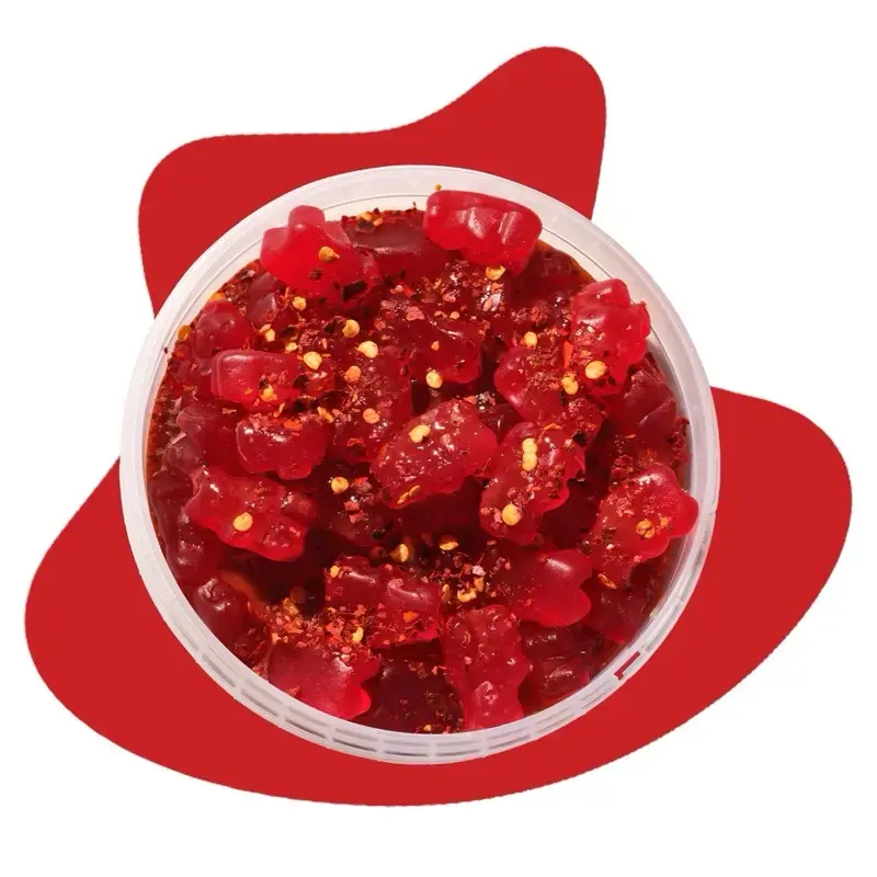 Ositos infiernito mango chiltepin chamoy cherry gummy bears