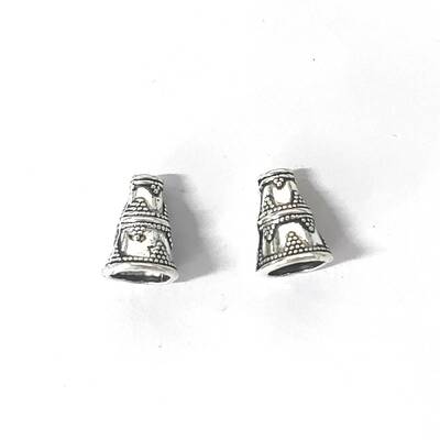 Tibetan Style Alloy Bead Cone