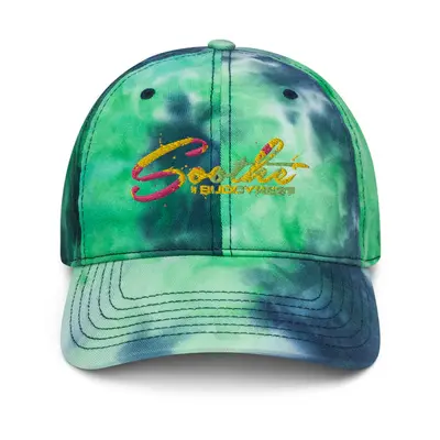 Soothe Splatter Tie dye hat | Color: Ocean