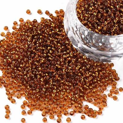 12/0 Grade A Round Glass Seed Beads