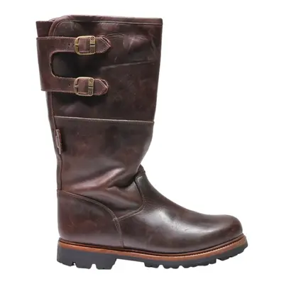Snow Boots Brown Synthetic Mens UK 7