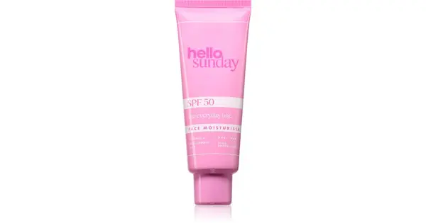 hello sunday the everyday one SPF 50 face moisturizer SPF 50 75 ml