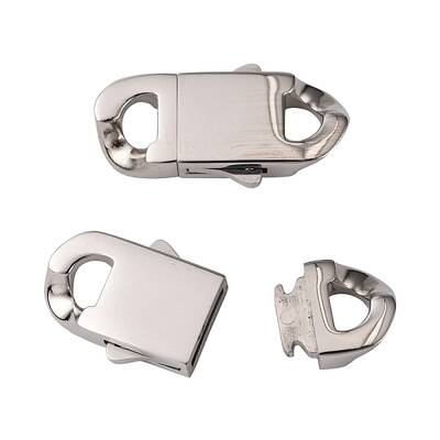 Non-Tarnish 304 Stainless Steel Box Clasps