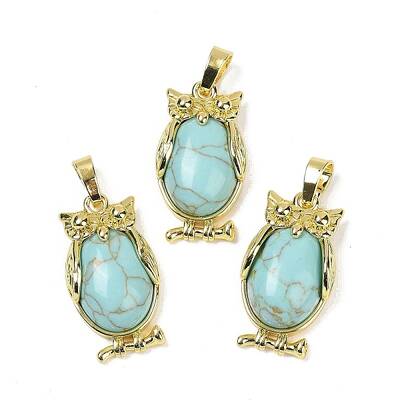 Synthetic Turquoise Pendant