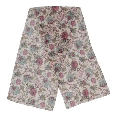 Unbranded Floral Scarf - No Size Pink Polyester