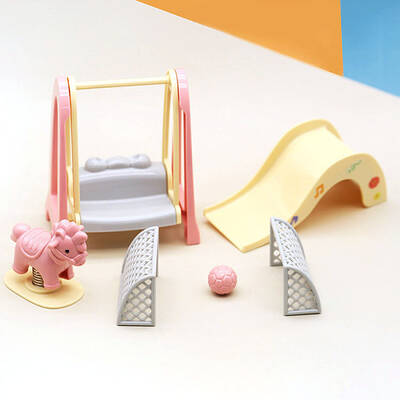 Plastic Amusement Park Mini Model