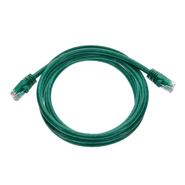 2303 Monoprice Cat6 Ethernet Patch Cable Snagless RJ45 Stranded 550MHz UTP Pure Bare Copper Wire 24AWG 7ft Green
