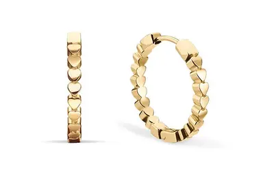 Bering Arctic Symphony Gold Plated Heart Rings 732-20-05