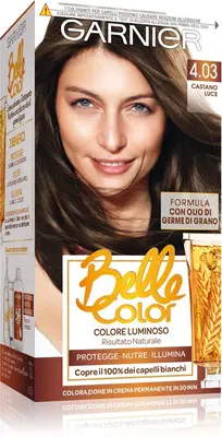 Garnier Belle Color Belle Color permanent hair dye color Brown Mediterraneo