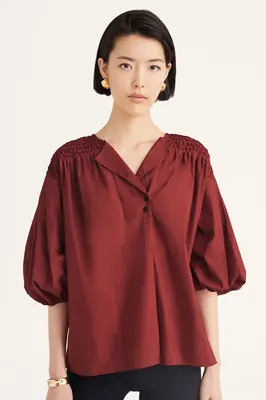 Blouse 152e59po Dalen Terracotta | Color: TERRACOTTA | Size: S