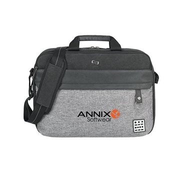 5 Customized Solo NY Venture Briefcase - 15.6