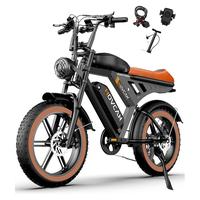 V30 Max& V30 Pro Max eBike for Adults，48v 15.6Ah Fat Tire bike dual moto AWD 1500W 35MPH Bicycles 21-Speed with lgnition Lo...