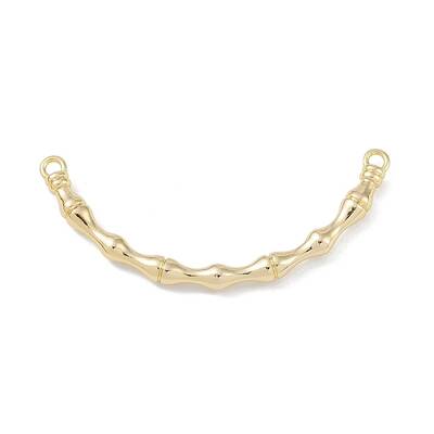 Brass Bamboo Stick Connector Charms