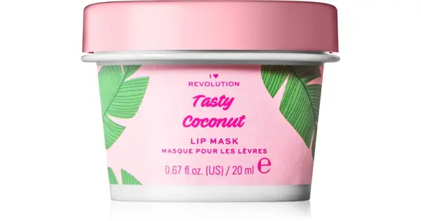 I Heart Revolution Tasty Moisturizing Lip Mask with Coconut Oil 20ml