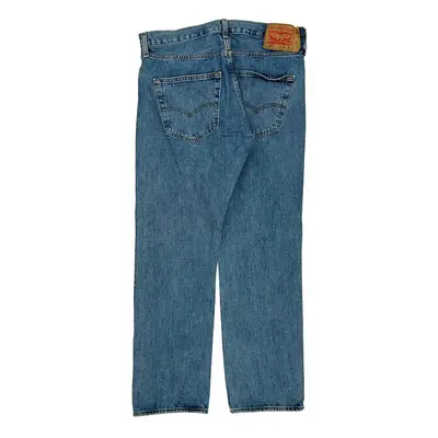 501 Levis Jeans - 34W 29L Blue Cotton