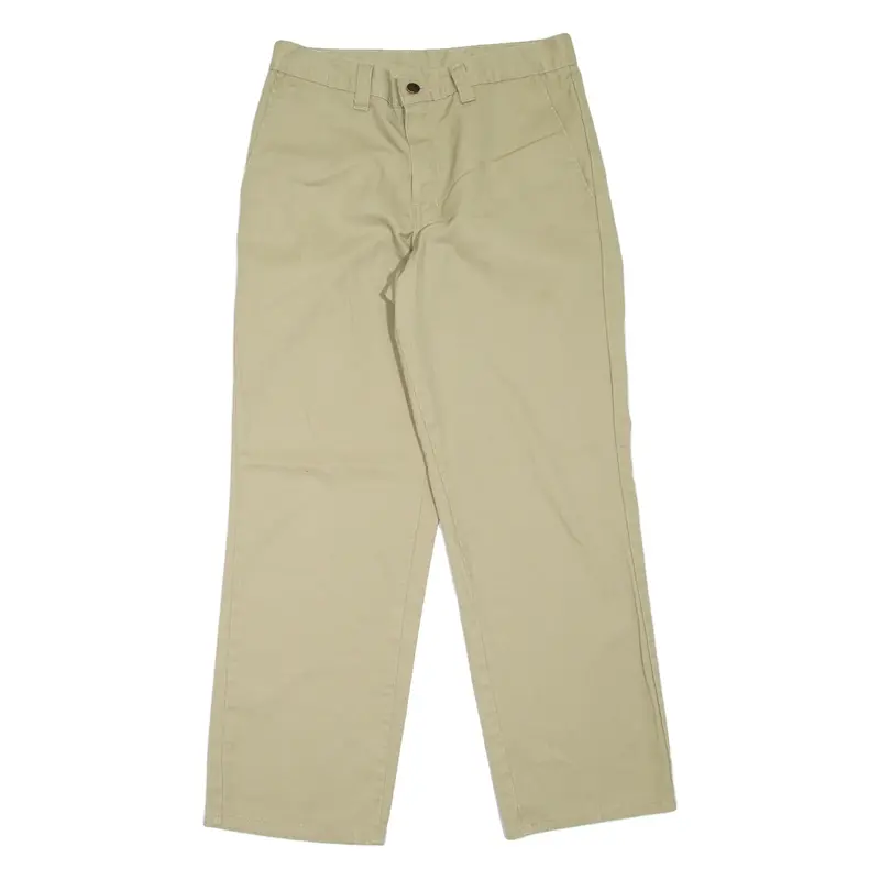 DICKIES Workwear Mens Trousers Beige Regular Straight W30 L30
