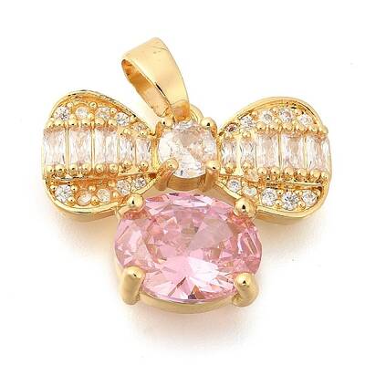 Brass Rhinestone Pendants