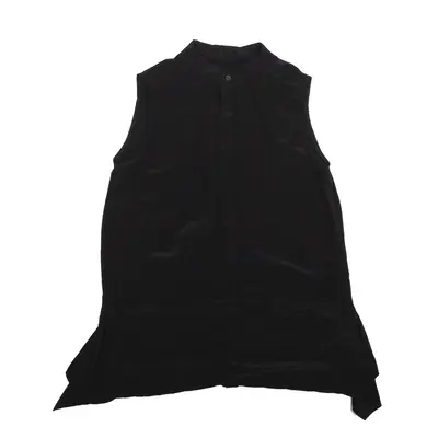 ALL SAINTS Blouse Black Sleeveless Womens UK 6