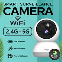 ćAlaga AI 2K 2.4G/5G WiFi6 Security CameraććAPP:CareCam Proć3MP CCTV Indoor Monitor 360° PanTilt, Human Detection, D...