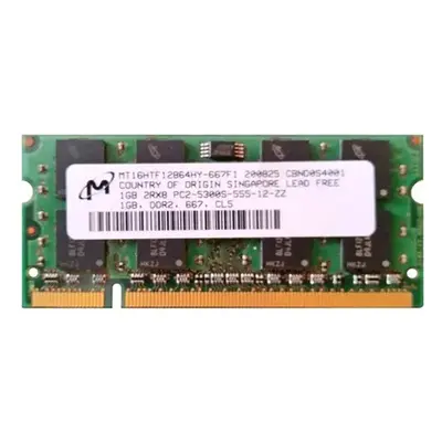 MT16HTF12864HY-667F1 Micron 1GB DDR2-667MHz SODIMM 2Rx8 CL5 Memory