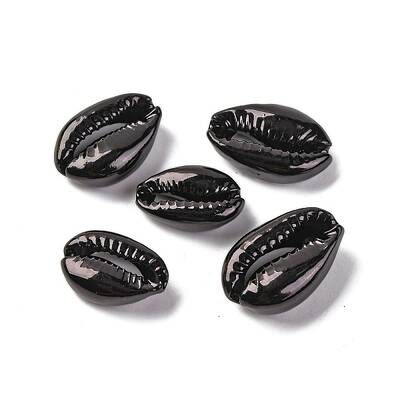 Baking Painted Cowrie Shell Beads