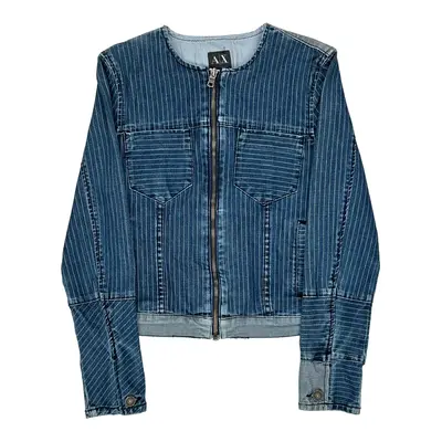 Armani Exchange Denim Jacket - XS Blue Cotton Blend