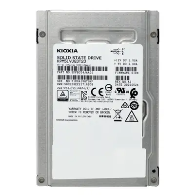 KIOXIA KPM51VUG3T20 | PM5 3.2TB Triple-Level Cell SAS 12Gb/s 2.5-Inch Solid State Drive