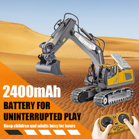 Remote Control Digger,Toy Digger Remote Control Digger Excavator Toys,Engineering Sand Digger Construction Vehicle Toy RC Exc...