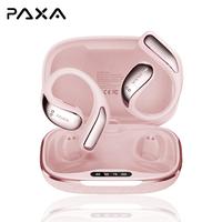 PAXA Vogbuds 5 Pro OWS Smart Voice Assistant Headset, Dynamic Stereo Sound Earbuds with ENC Call Noise Canceling Mic, Digital...