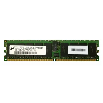MT18HTF25672Y-40EA2 Micron 2GB DDR2-400MHz RDIMM 1Rx4 CL3 Memory