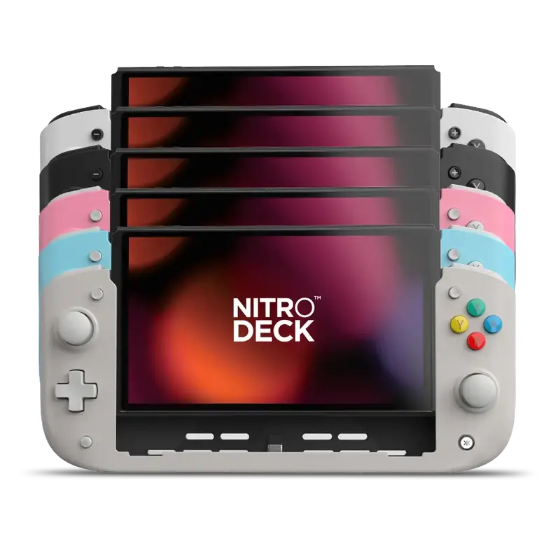 Nitro Deck for Switch & OLED Switch - Professional Switch Controller  - No Stick Drift - Enhanced Comfort - Low Latency - Pro...