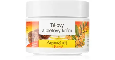 Bione Cosmetics Argan Oil + Karité face cream for the whole family 260 ml