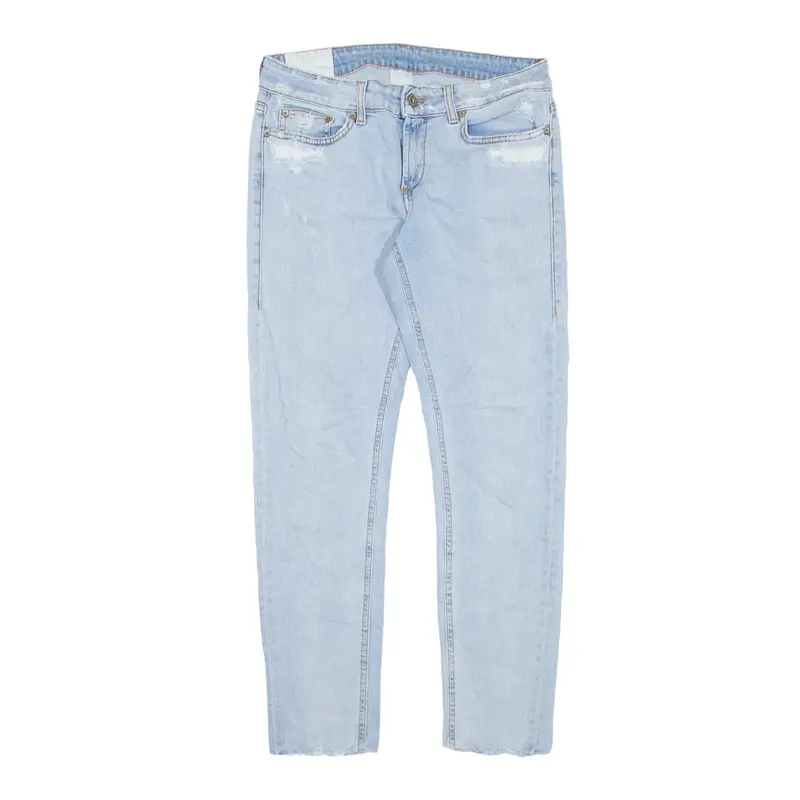 DONDUP Distressed Jeans Blue Denim Slim Skinny Womens W29 L27