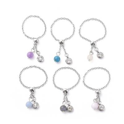 Adjustable 304 Stainless Steel Finger Rings