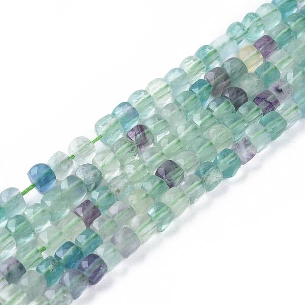 Natural Fluorite Beads Strands