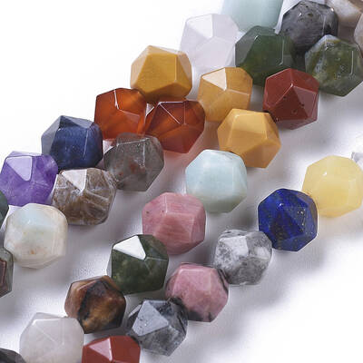Natural Mixed Gemstone Beads Strands