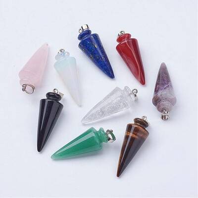 Natural & Synthetic Gemstone Pendants