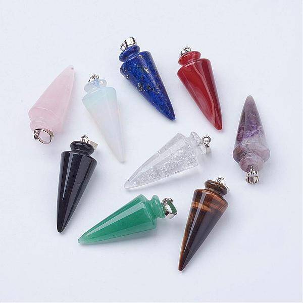 Natural & Synthetic Gemstone Pendants