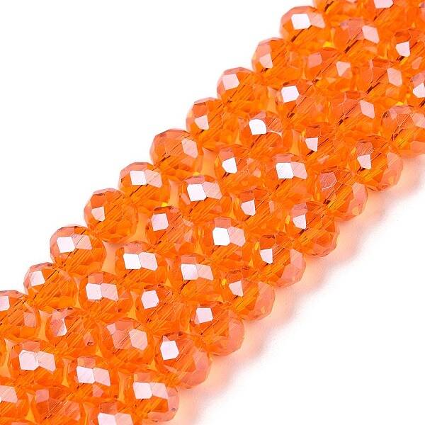 Electroplate Glass Beads Strands
