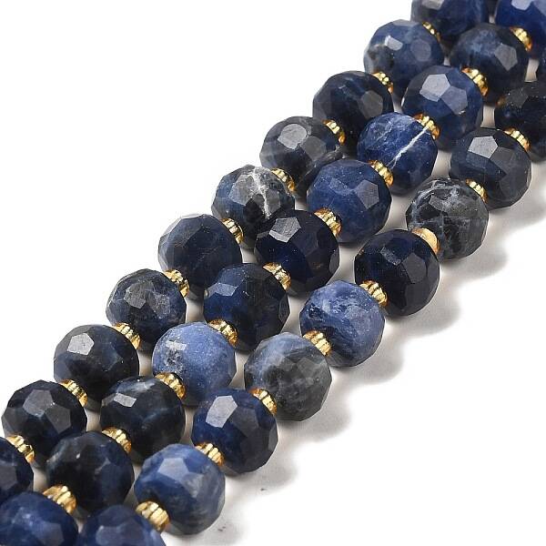 Natural Sodalite Beads Strands